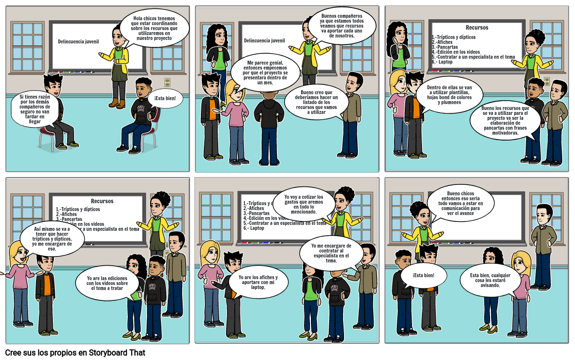 Delincuencia Juvenil Storyboard By Aa1be946 4756