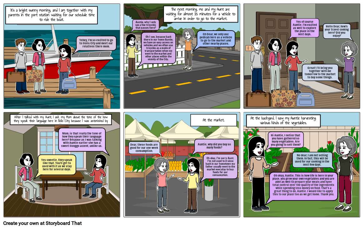 Culture Shock Storyboard By Aa1f204b