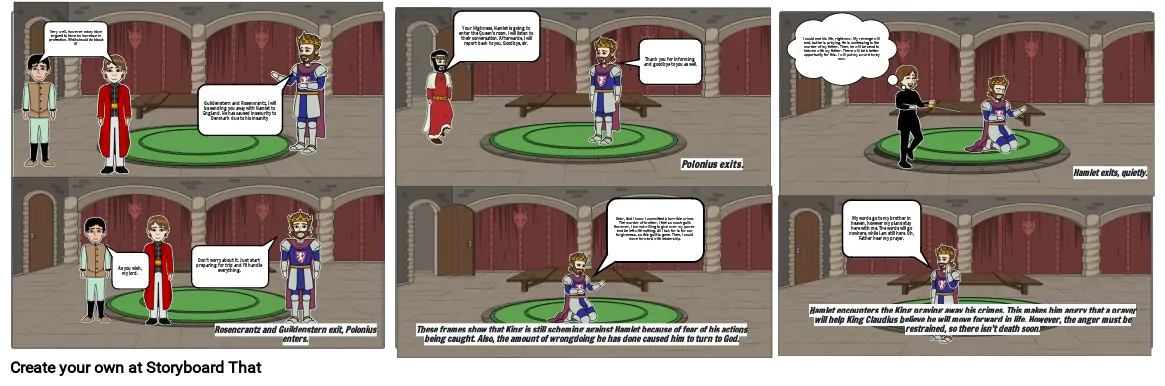 ACT III, SCENE 3- COMIC STRIP