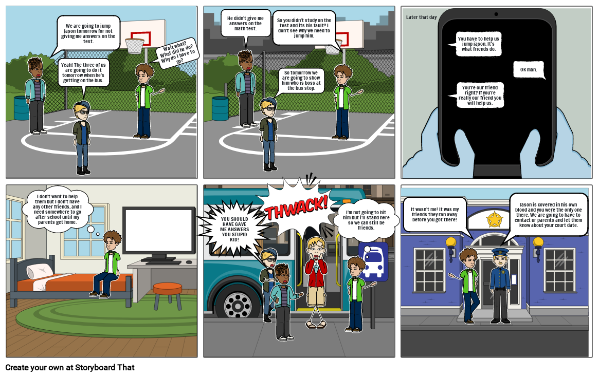 Peer Pressure Storyboard By Aa77b15b 