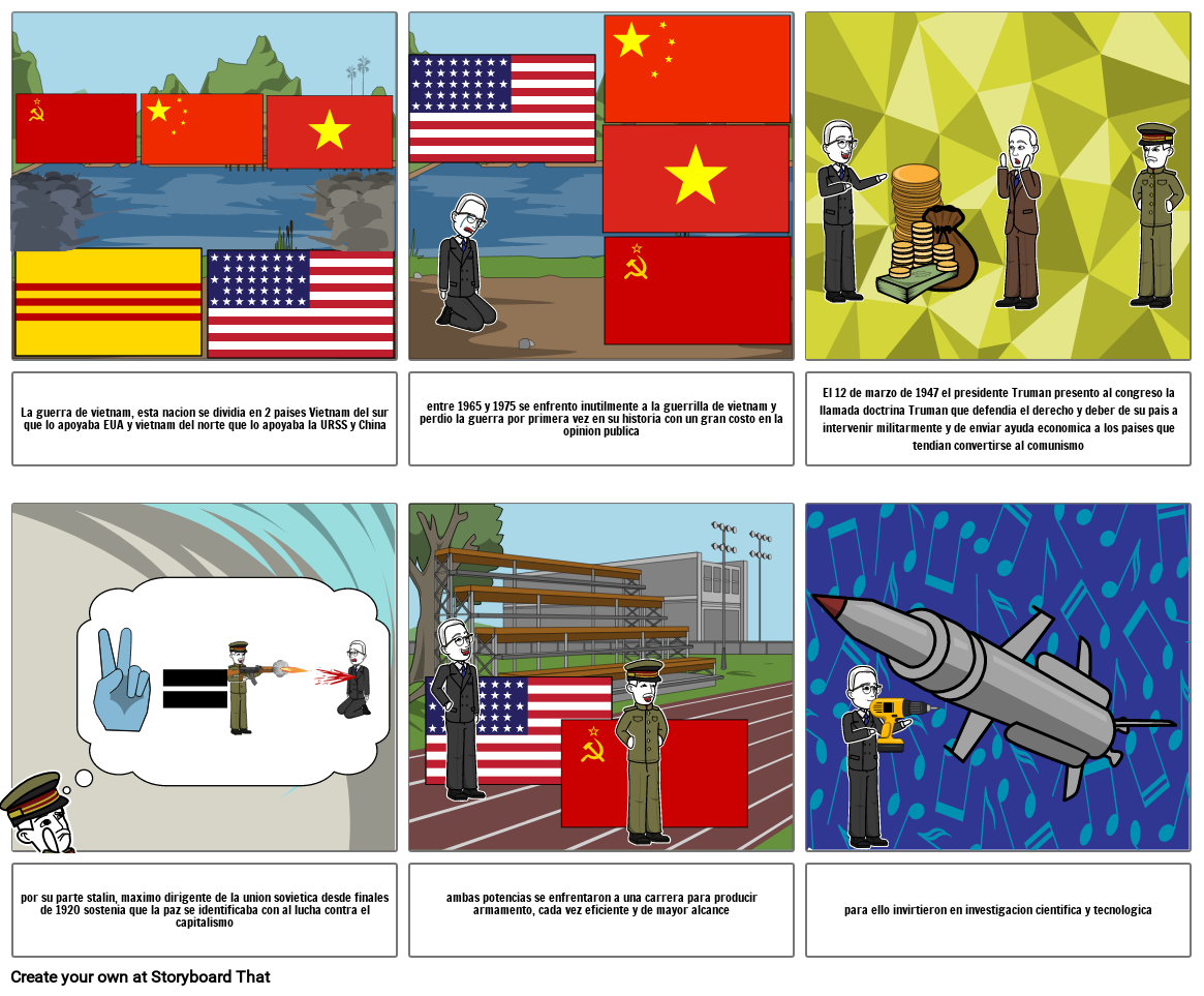 Guerra Fria 3 Storyboard By Aafeed6c