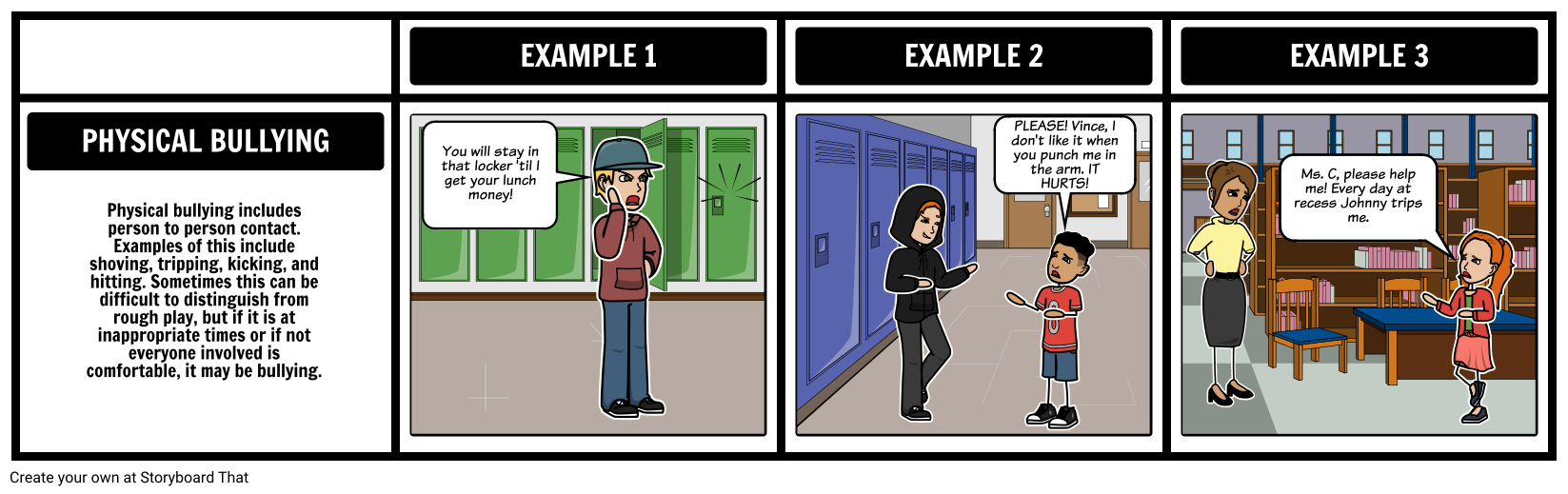 physical-bullying-example-storyboard-by-aaron