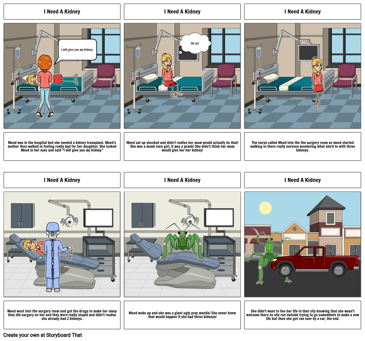 Monster Storyboard By Ab2bc2f0