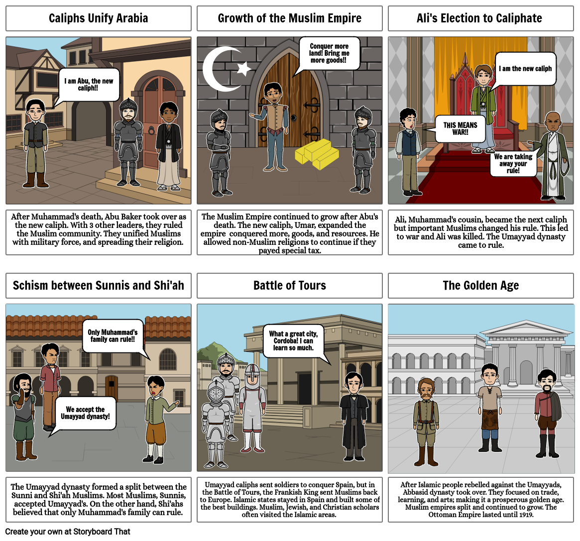 Islam Storyboard Storyboard by ab45113