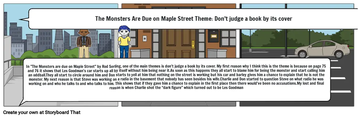 The Monsters Are Due On Maple Street Theme