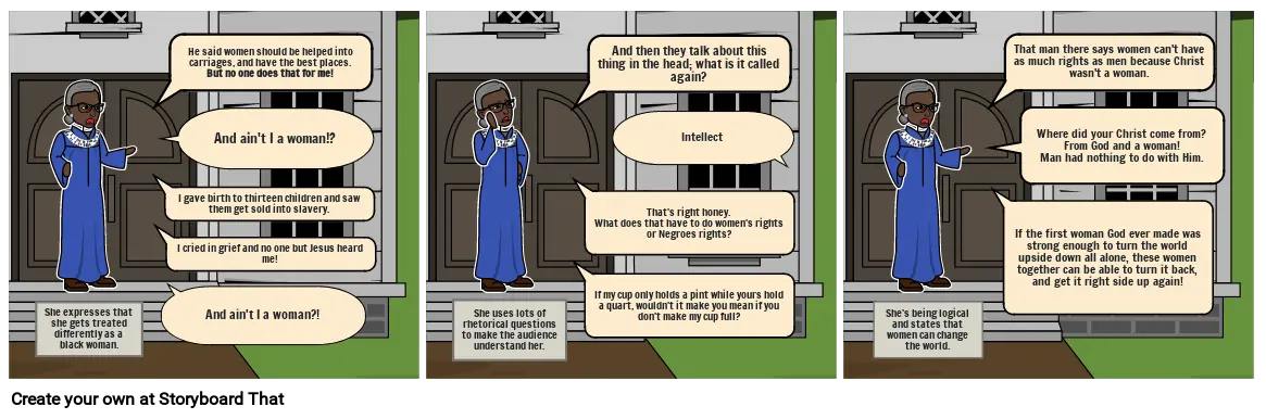 Summary of the Speech &quot;Ain&#39;t I a Woman?&quot; by Sojourner Truth PART 2