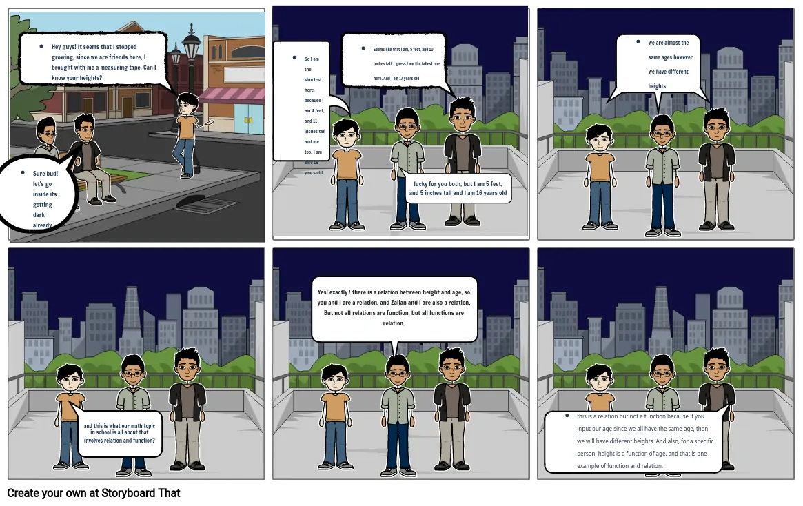 Functions and relations (General Math Comic Strip)