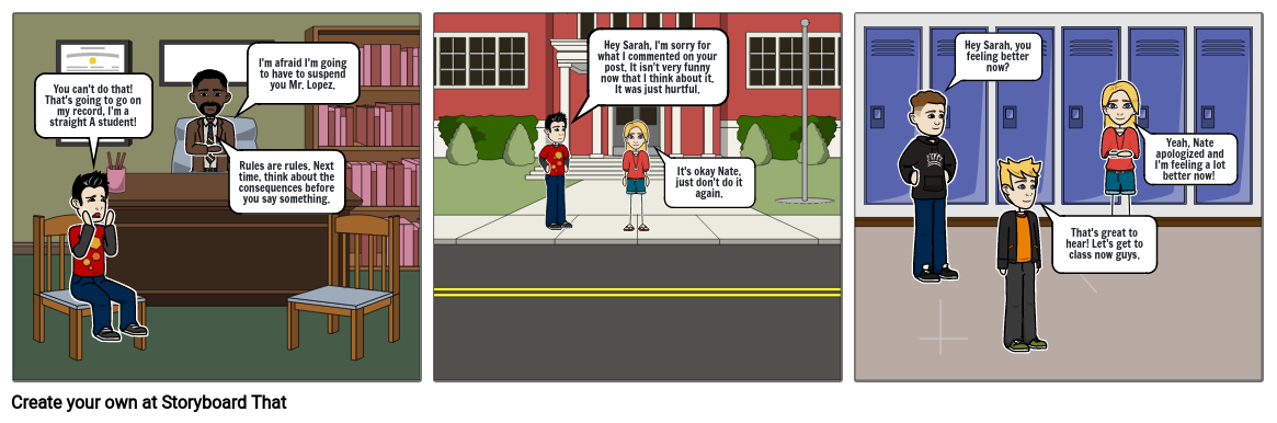 Careers comic strip 2 Storyboard by abishek06