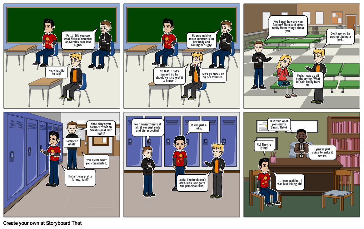 Careers comic strip Storyboard by abishek06