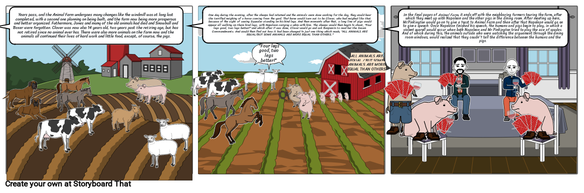 Animal Farm Chapter 10