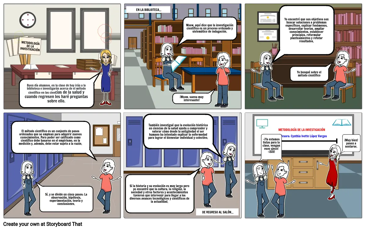 Investigacion Cientifica Storyboard Por Ac1b13a8