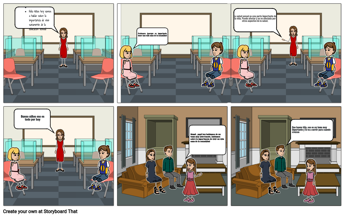 Educacion Sexual Storyboard By Ac621d3f 9623