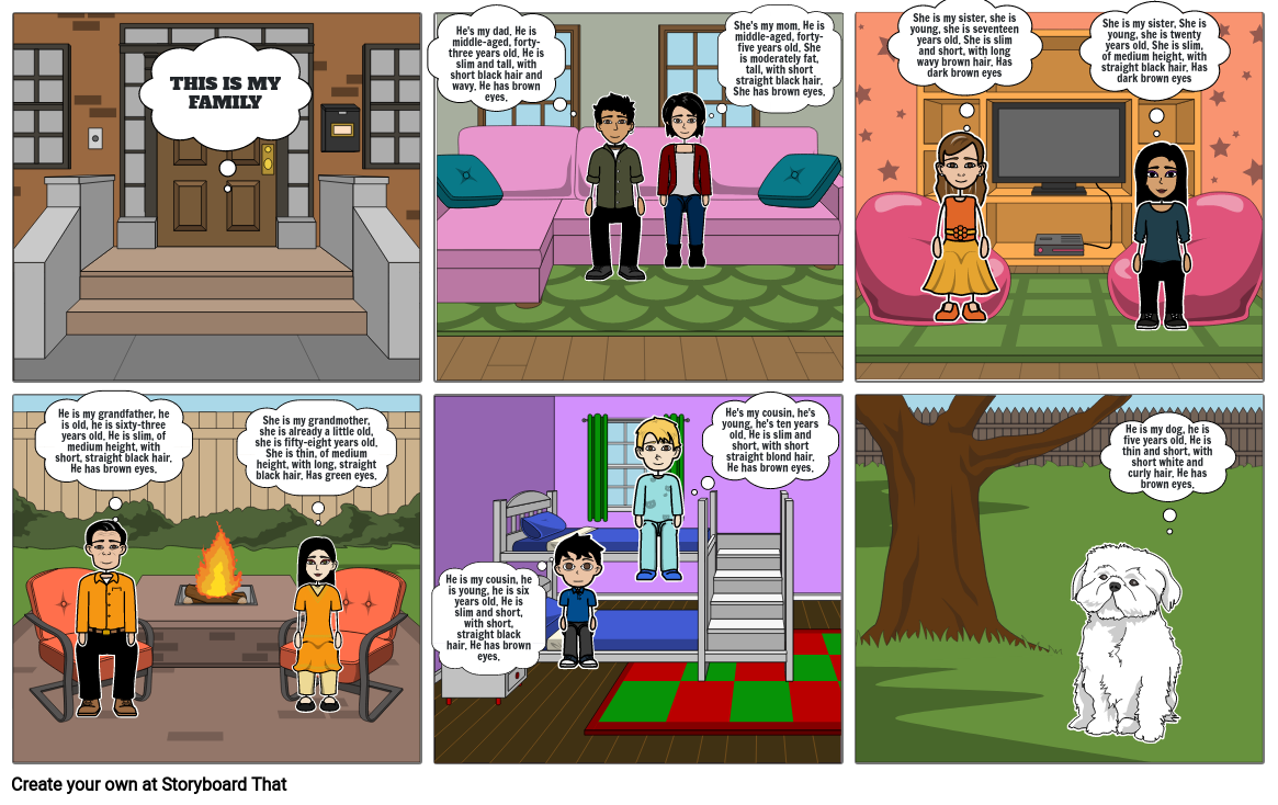 COMIC_FAMILY Storyboard por adaf572a