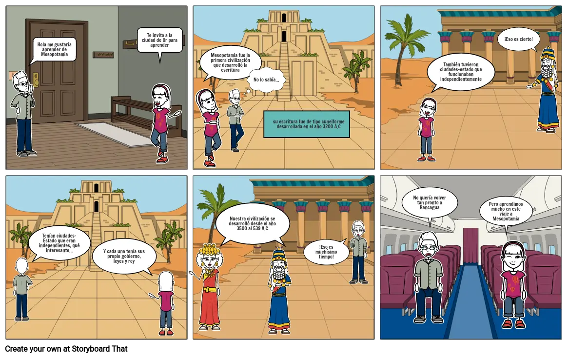 Cómic mesopotamia