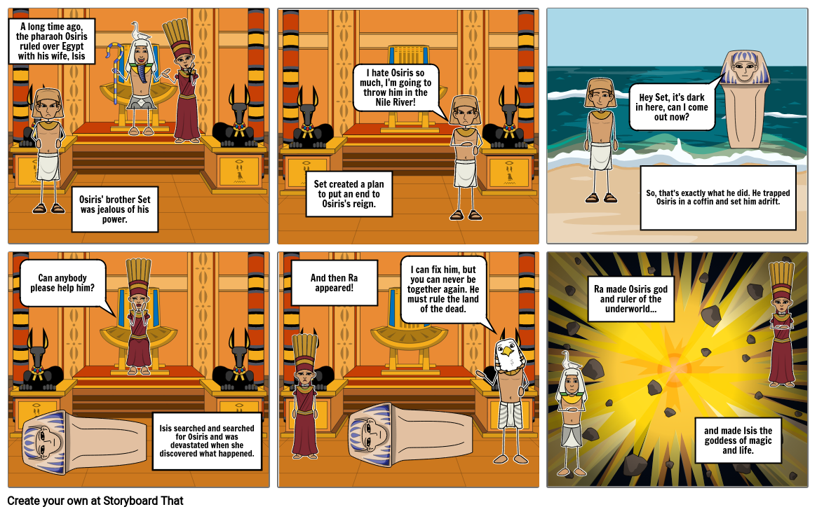 Ancient Egypt Storyboard By Adcdd027