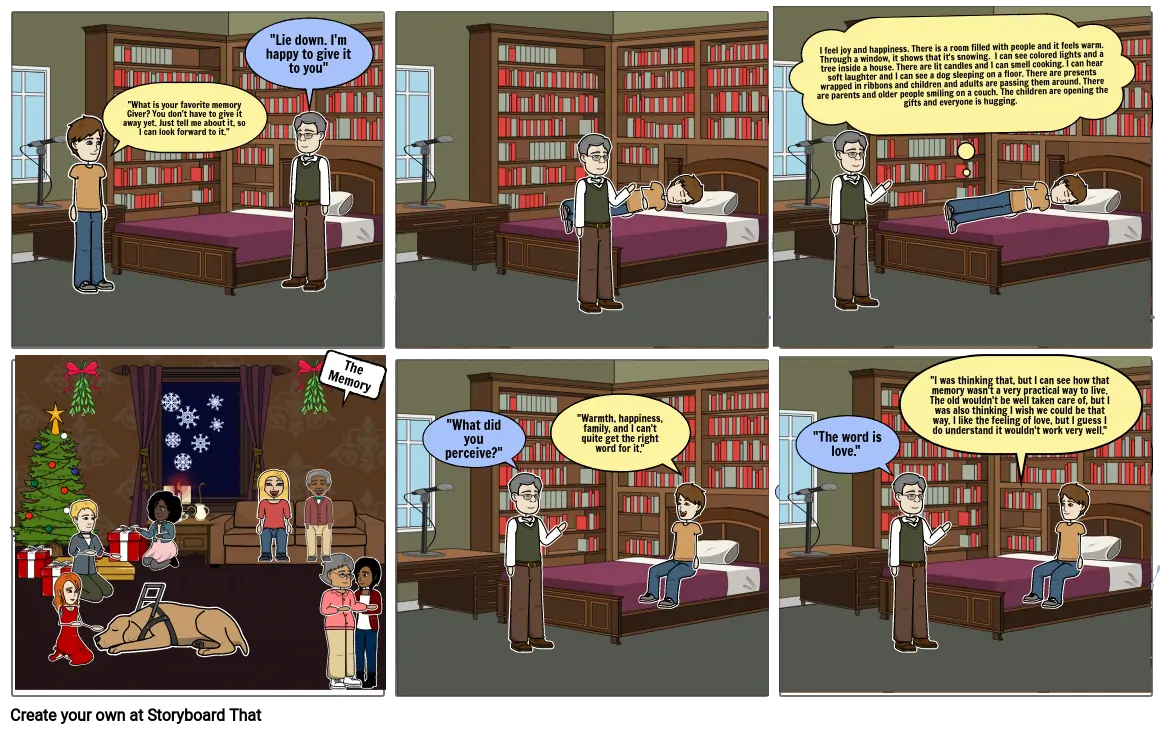 The Giver Comic Strip