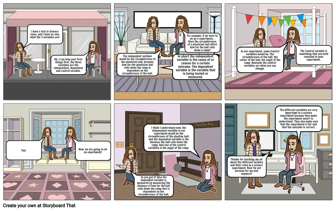 Science Comic Variable - Leah Ginzburg