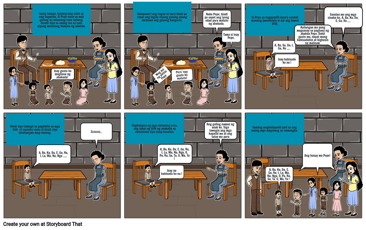 Anekdota Ang Buhay Ni Rizal Storyboard By Ae6272db 8849