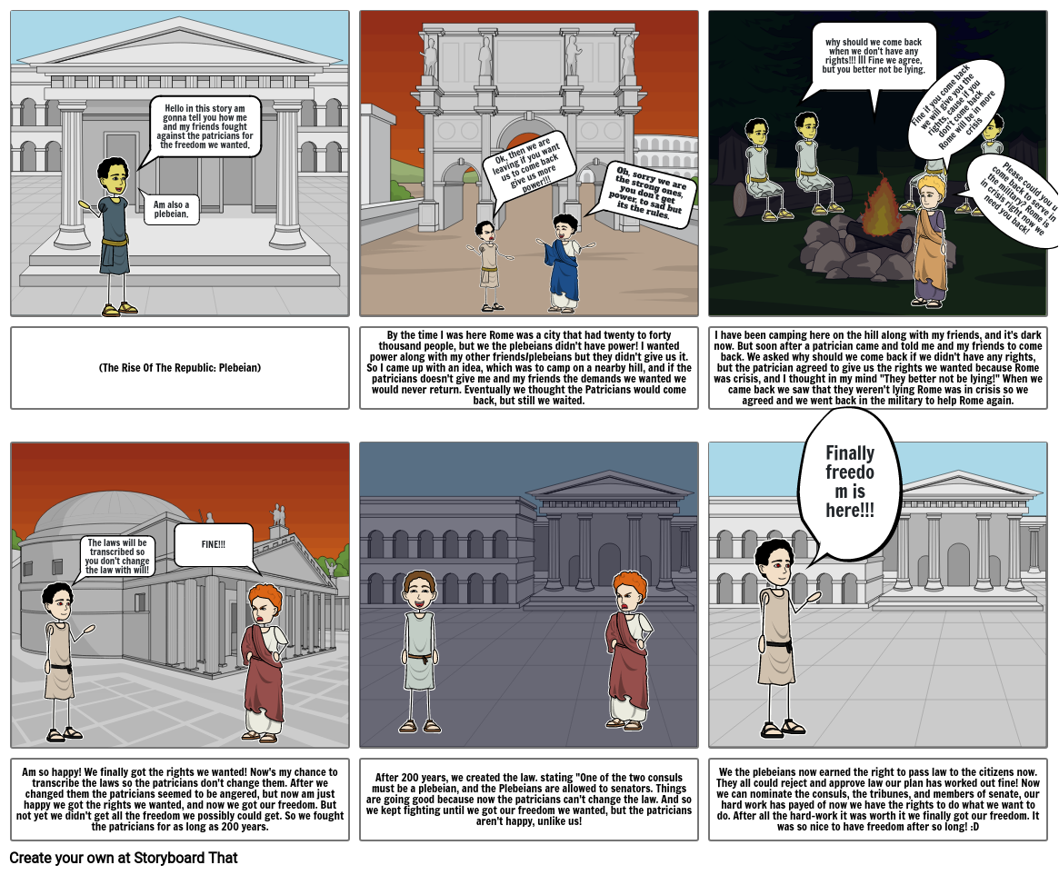 Rise Of The Roman Republic Storyboard by aed04bfd