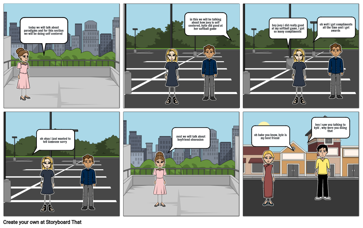 comic project Storyboard by aed07a6e