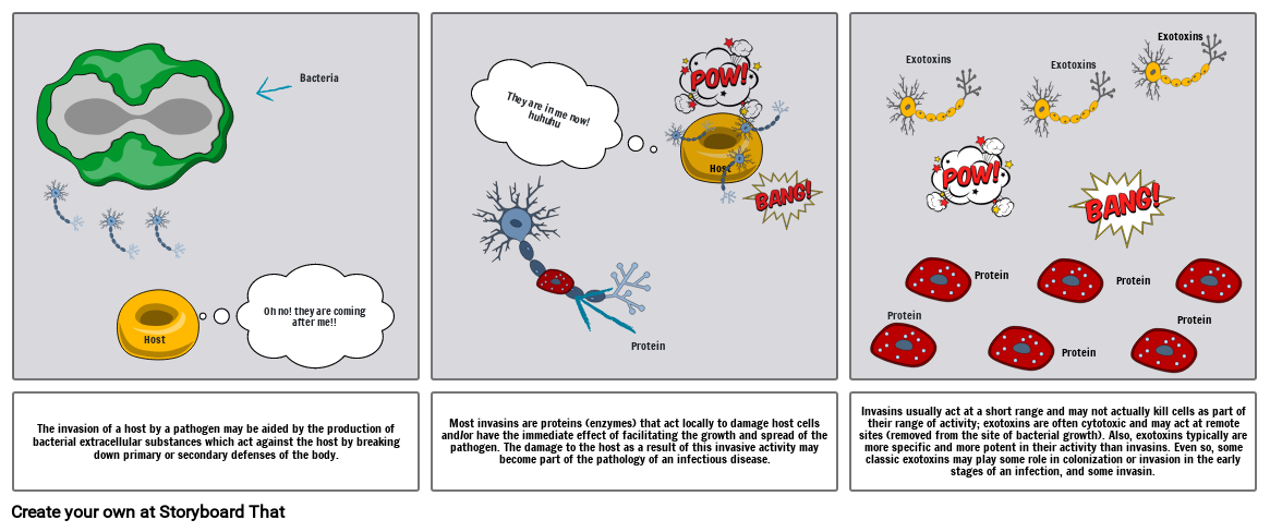 BACTERIAL INVASION