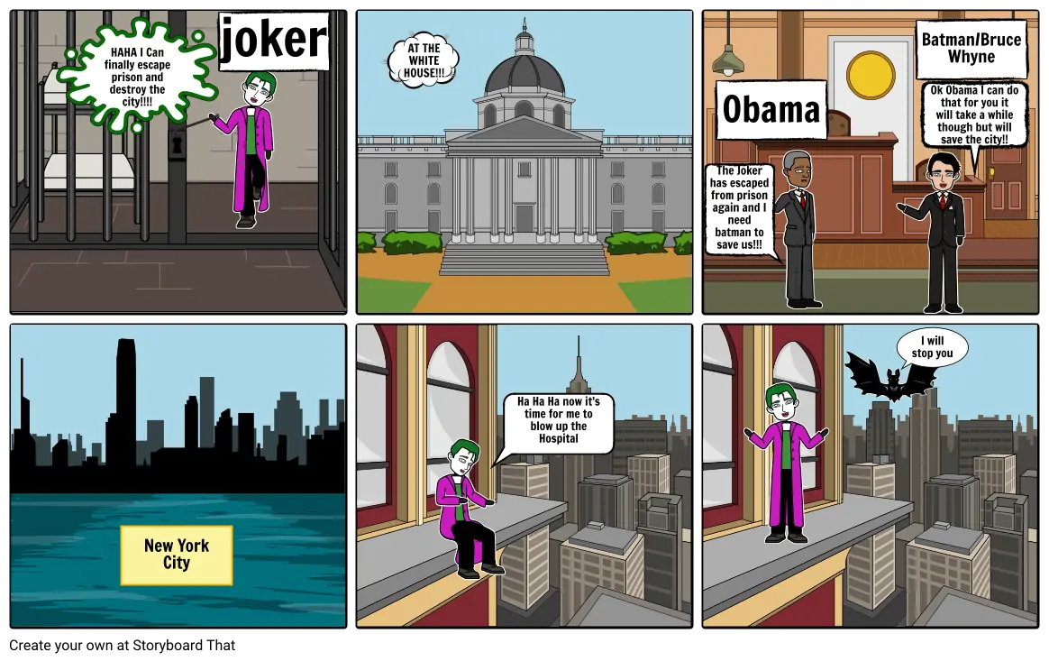 Joker Comic By David B