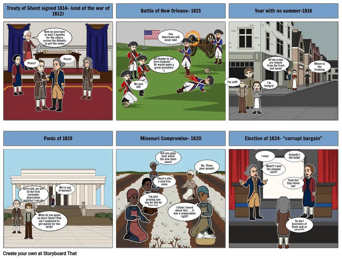 1815-1824 Storyboard