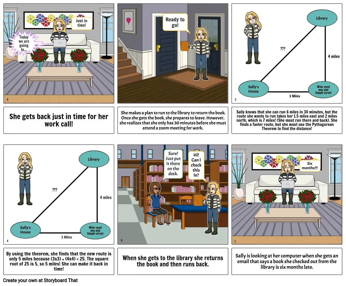 Math Story Board Project