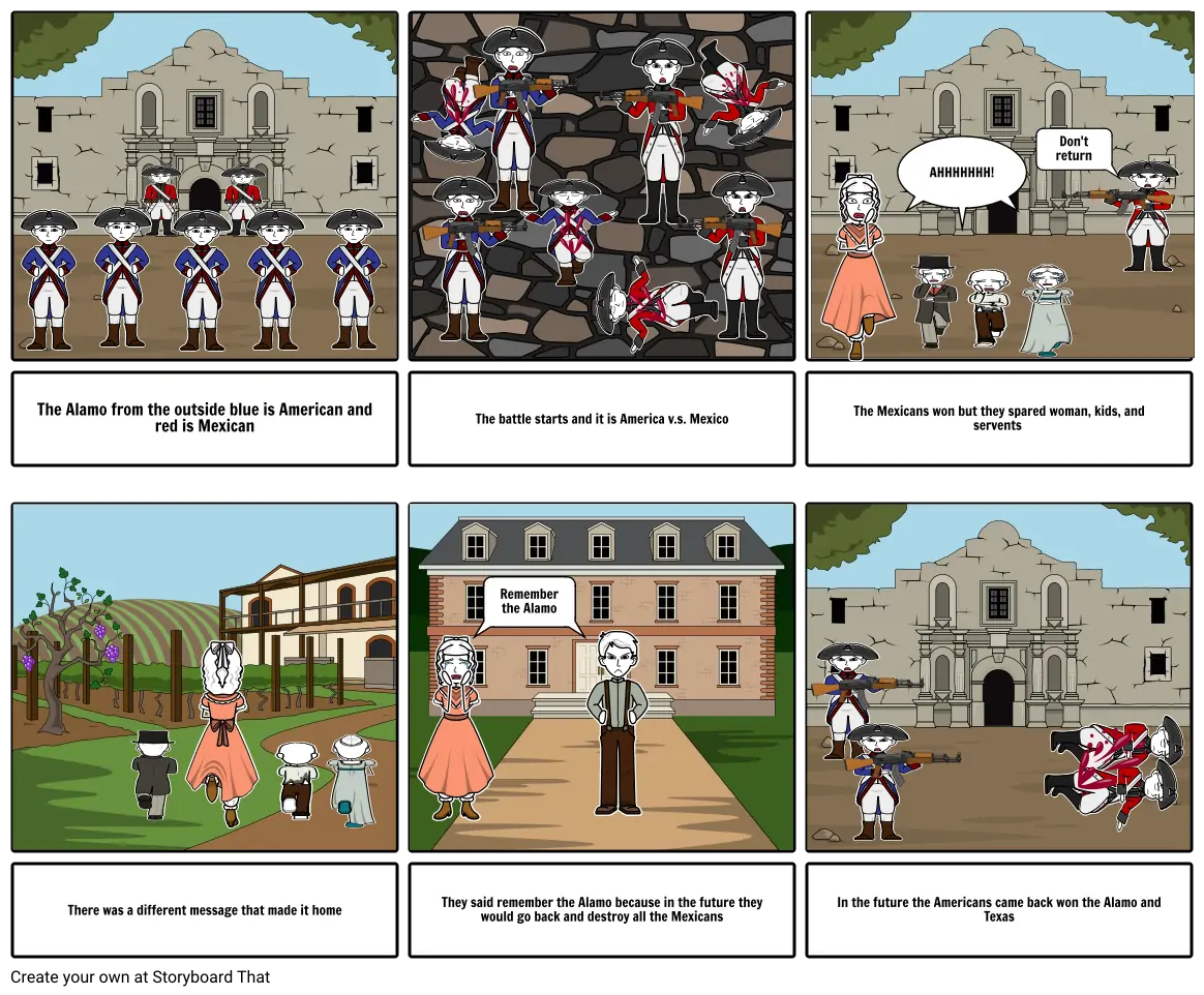 Alamo battle