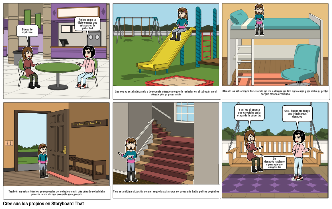 La Pubertad Storyboard By 6422857d 3776