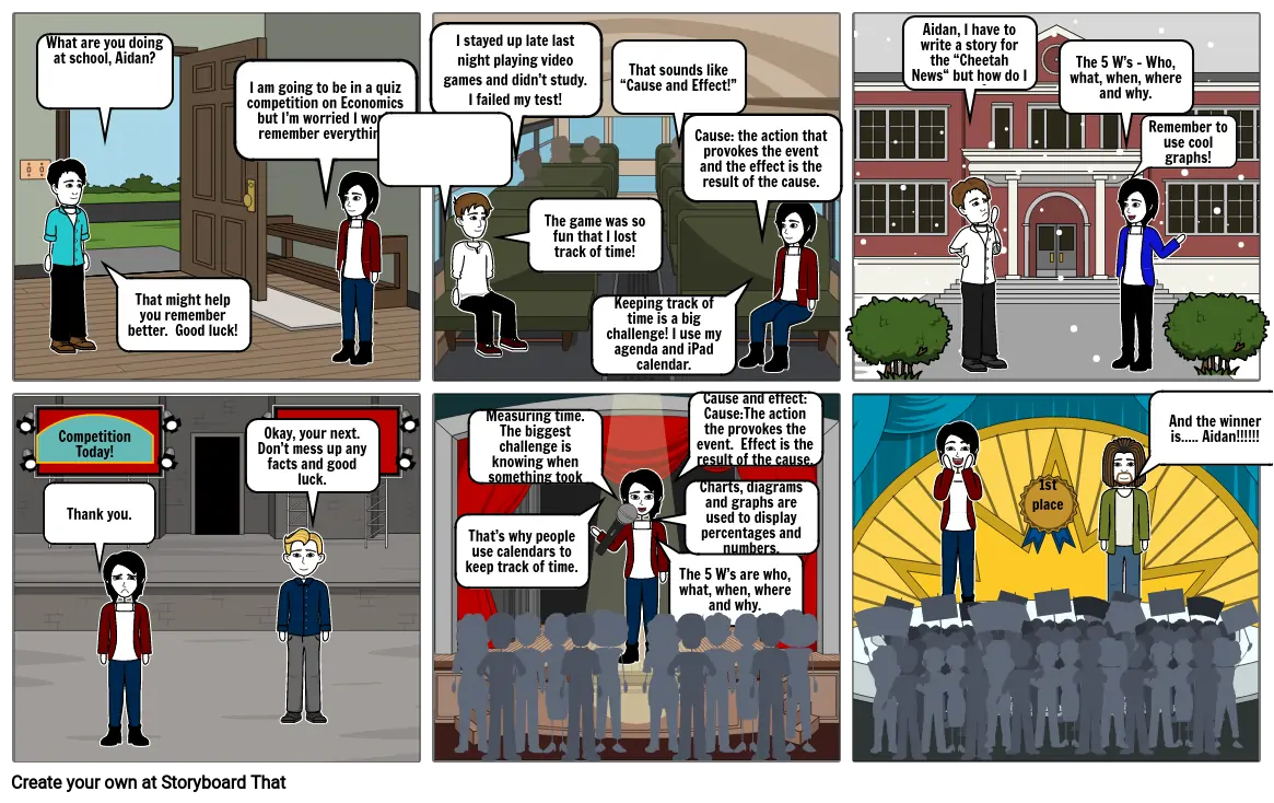 Comic Strip project 1