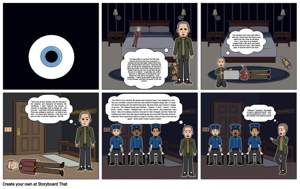 Short Story: The Tell-Tale Heart - Edgar Allan Poe