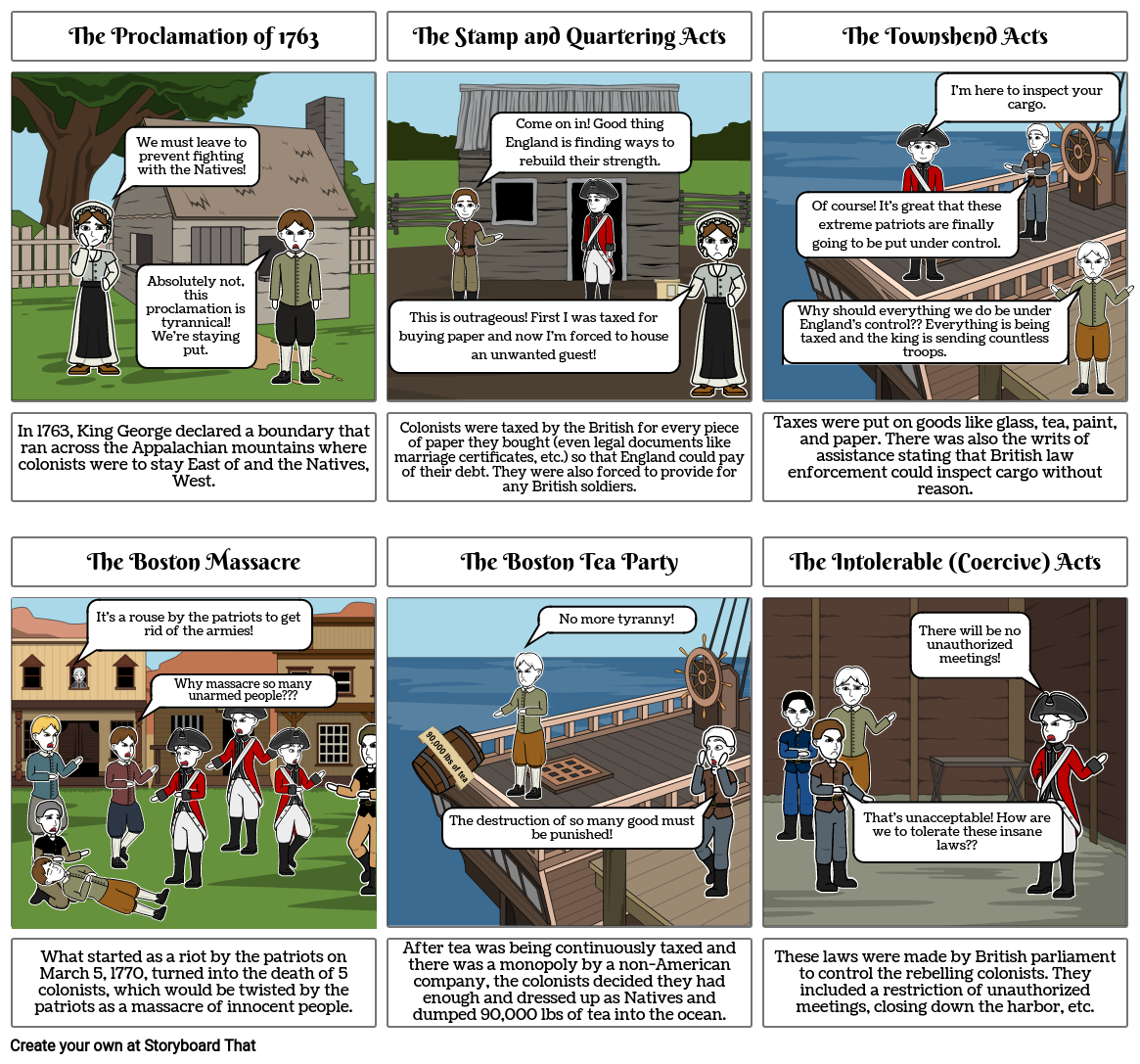 Road to Revolution Storyboard by amalychok