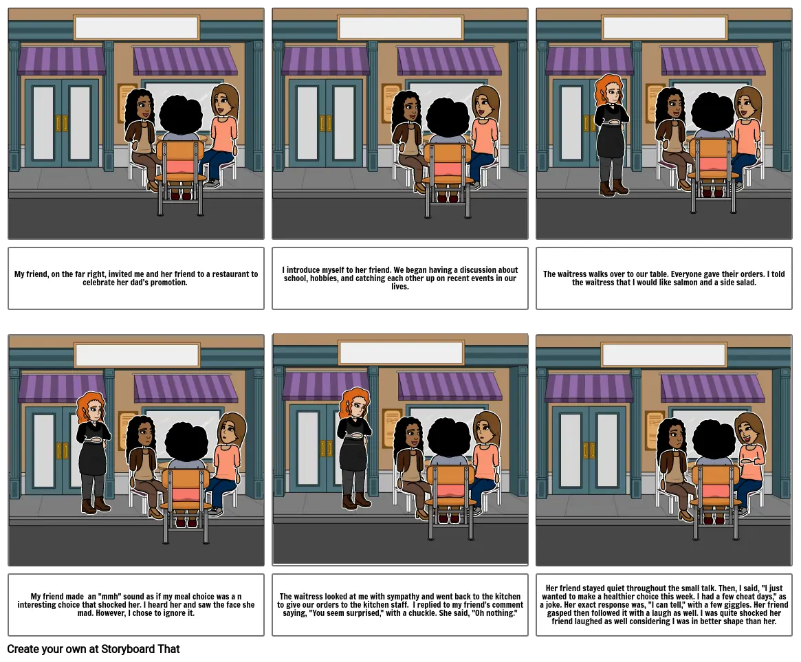 My single Story Storyboard por an95760