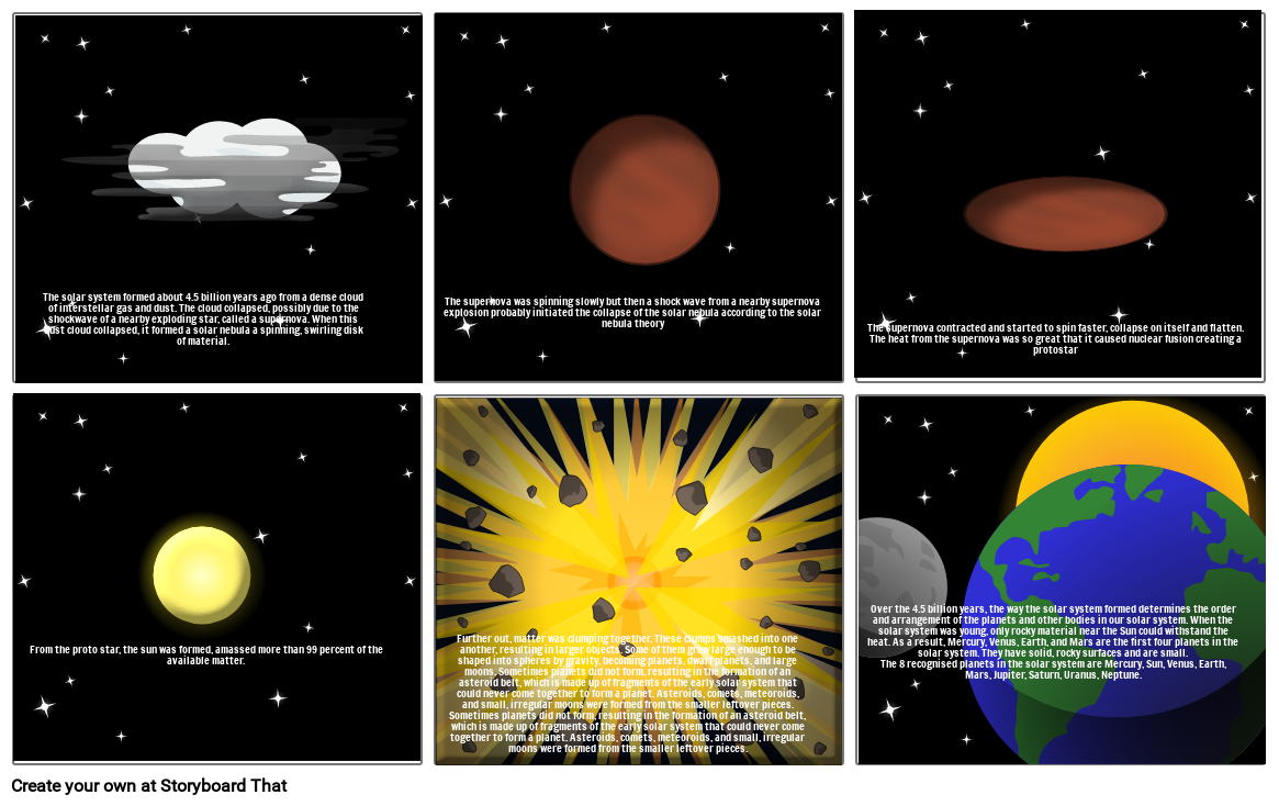 earth and space Storyboard por anava2026