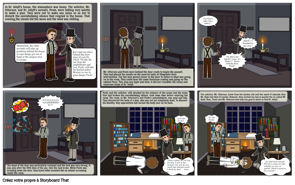 Dr Jekyll Storyboard by anax