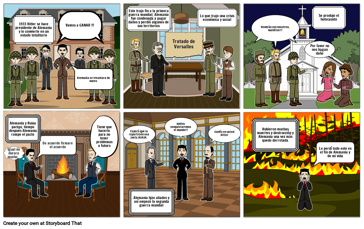 Segunda Guerra Mundial Storyboard By Angel65311 3901