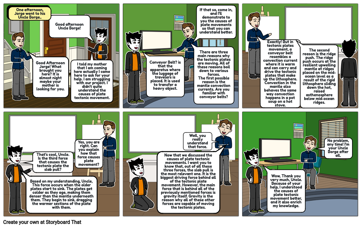 PLATE TECTONIC MOVEMENT Storyboard by angela55693