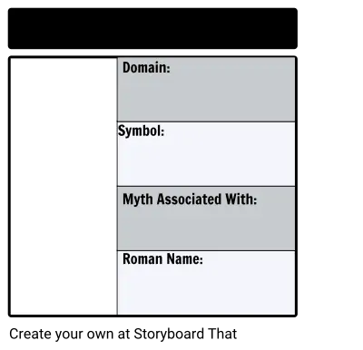 Character Map Greek God