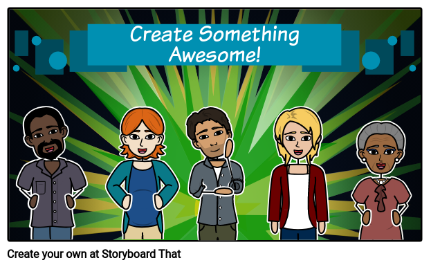 create something awesome Storyboard o anna-warfield