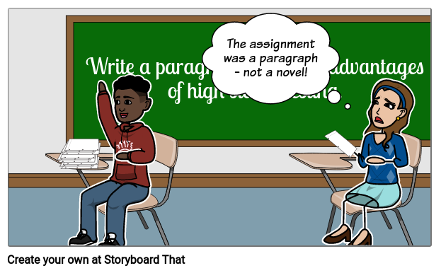 how to write a graphic novel assignment