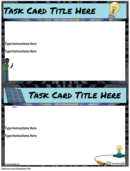 Task Card Template