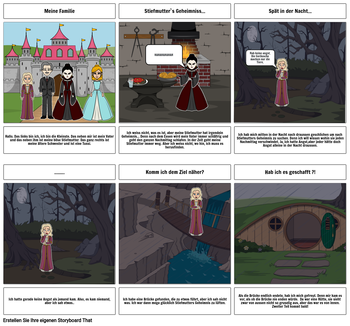 Das Geheimnis Storyboard par annswelt2