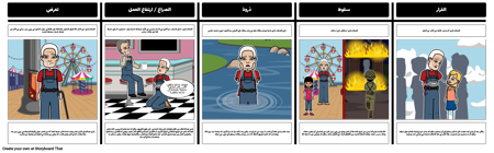 تطور الشخصية في الخمسة الأشخاص الذين تلتقيهم في السماء