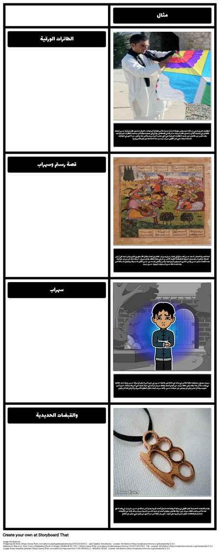 الموضوعات والرموز، والدوافع في عداء الطائرة الورقية