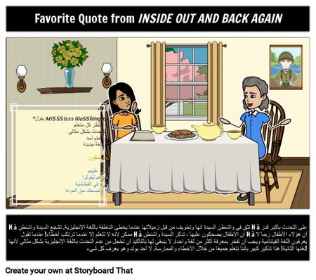 اقتباس من الداخل إلى الخارج والعودة مرة أخرى