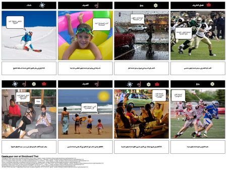 الطقس، الفصول، شهرين، الأنشطة: وفي السياق