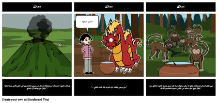 حيث يلتقي الجبل القمر - اللغة التصويرية