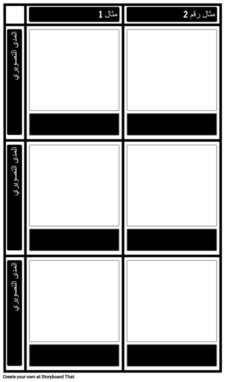 قالب اللغات التصويرية أمثلة متعددة