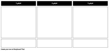 التحقق من صحة الافتراضات التجارية Tempalte